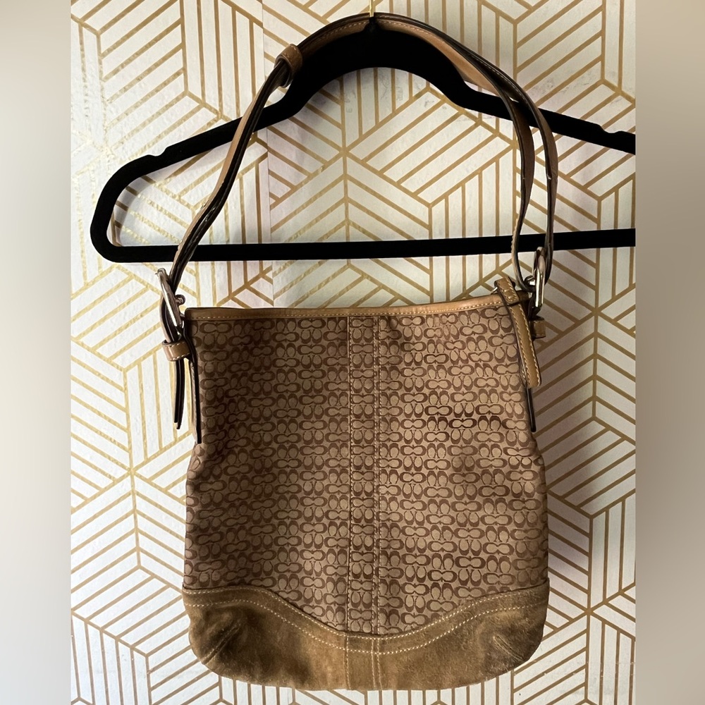 Coach Signature Small Monogram Y2K Bag